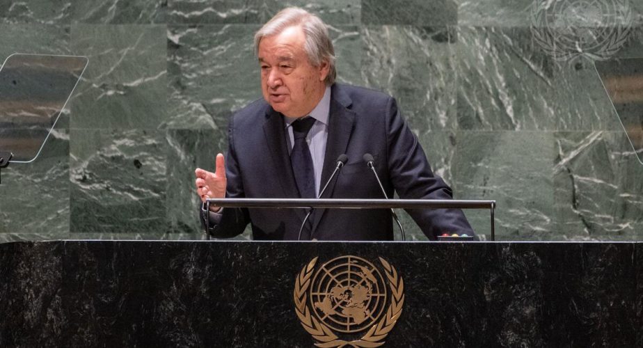 António Guterres à l'ONU