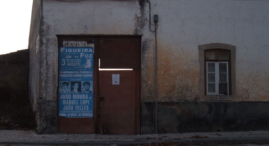 Affiche pour une corrida à la portugaise