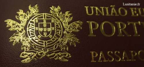 Détail de la couverture du passeport
