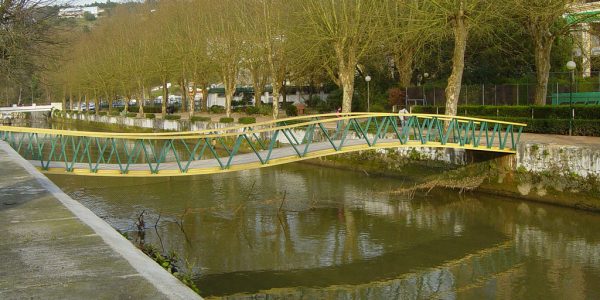 Le Rio Lis, le petit fleuve qui passe à Leiria...