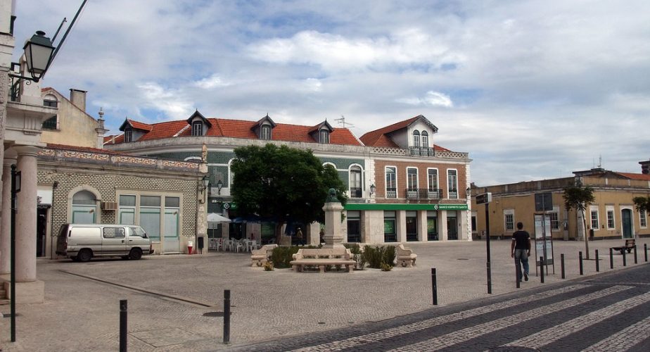 Rues d'une ville portugaise : Marinha Grande