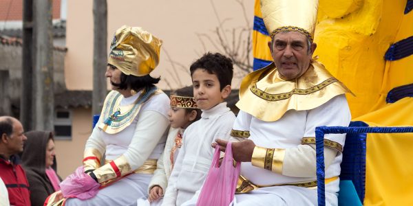 Carnaval à Carreira, près de Leiria au Portugal