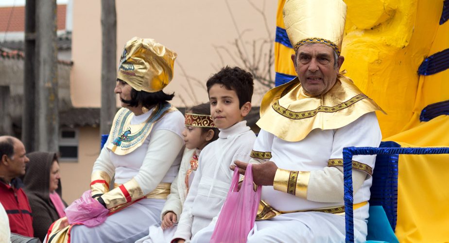 Carnaval à Carreira, près de Leiria au Portugal