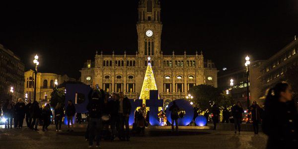 Illuminations de Noël à Porto