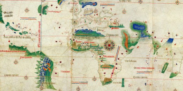 Carte de Cantino, représentant les découvertes portugaises