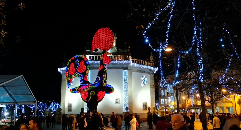 galo de Barcelos de Noël