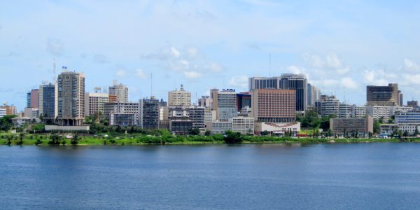 Abidjan, capitale économique de la Côte d'Ivoire.