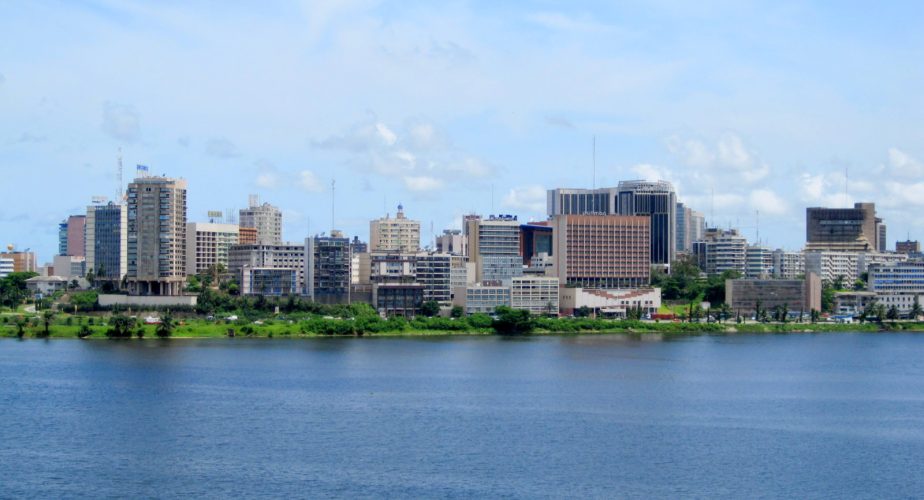 Abidjan, capitale économique de la Côte d'Ivoire.