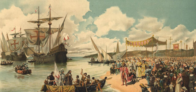 Départ de Vasco de Gama vers l'Inde.