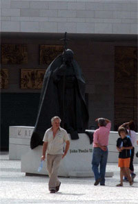 Statue de Jean Paul II