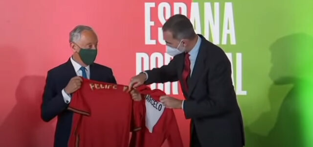échange maillots Espagne Portugal