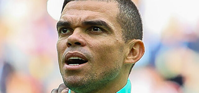 Pepe, joueur de foot portugais d'origine brésilienne