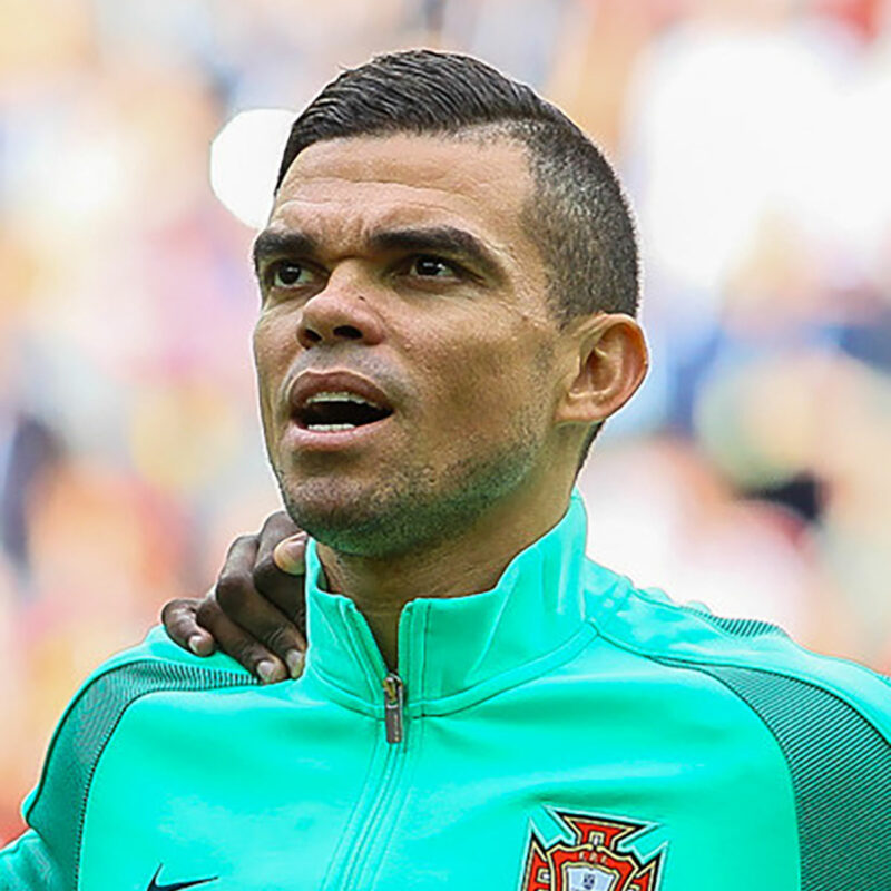 Pepe, joueur de foot portugais d'origine brésilienne