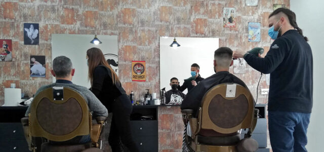 Salon de coiffure pour hommes