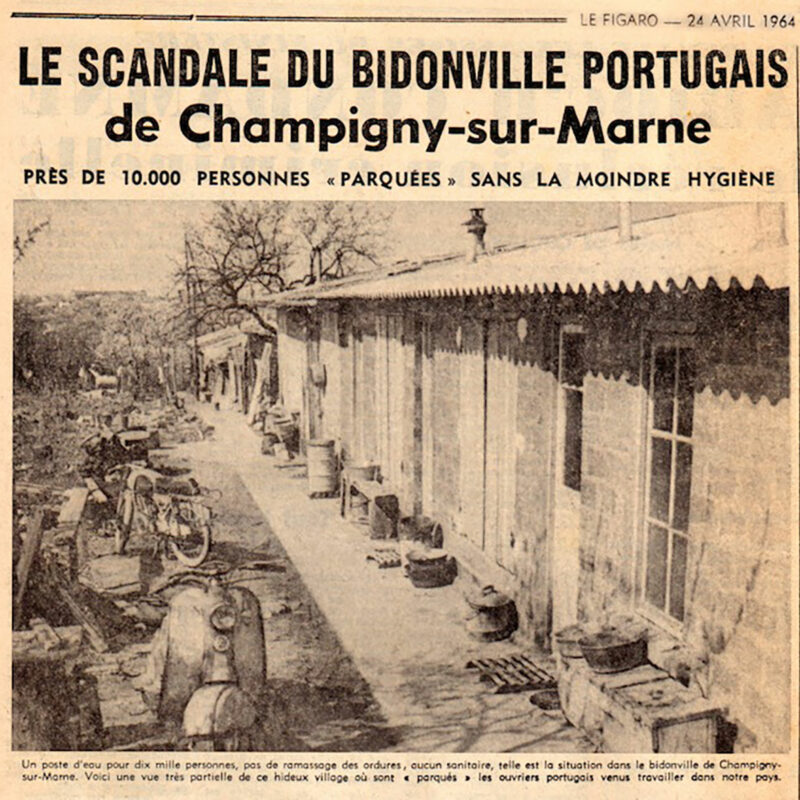 bidonville de Champigny