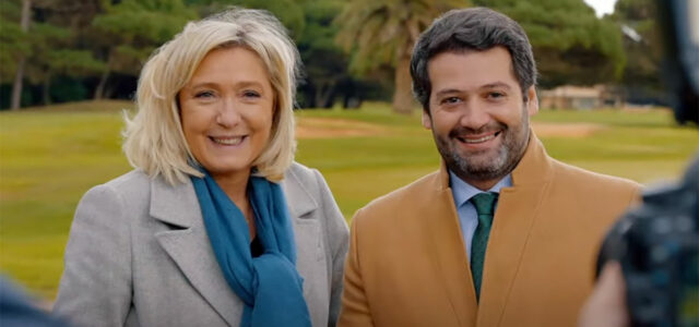 Marine Le Pen et André Ventura