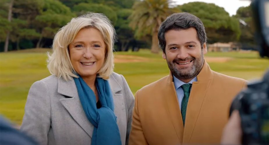 Marine Le Pen et André Ventura
