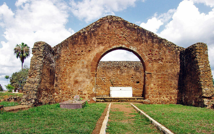 ruines de l'église