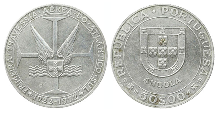 Pièce de monnaie de 50 escudos