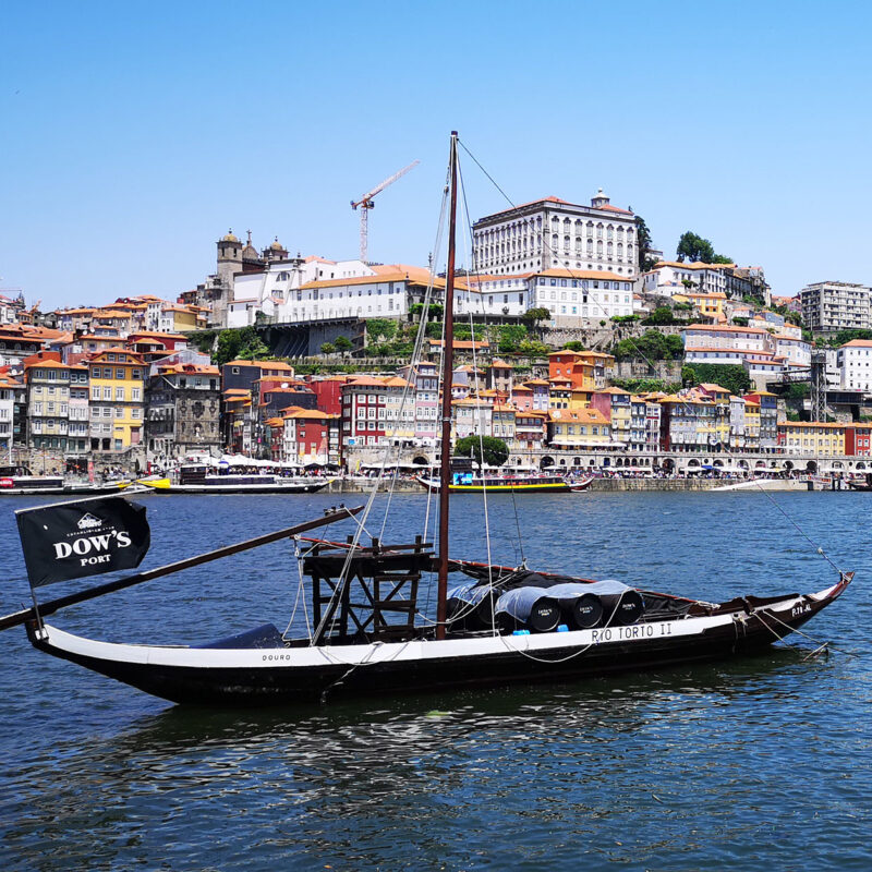 Bateaux sur le Douro au Portugal
