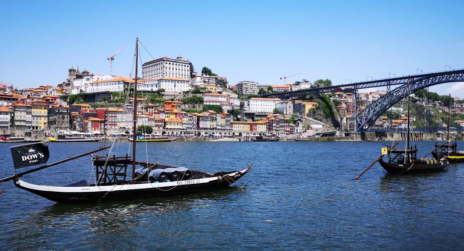 Bateaux sur le Douro au Portugal