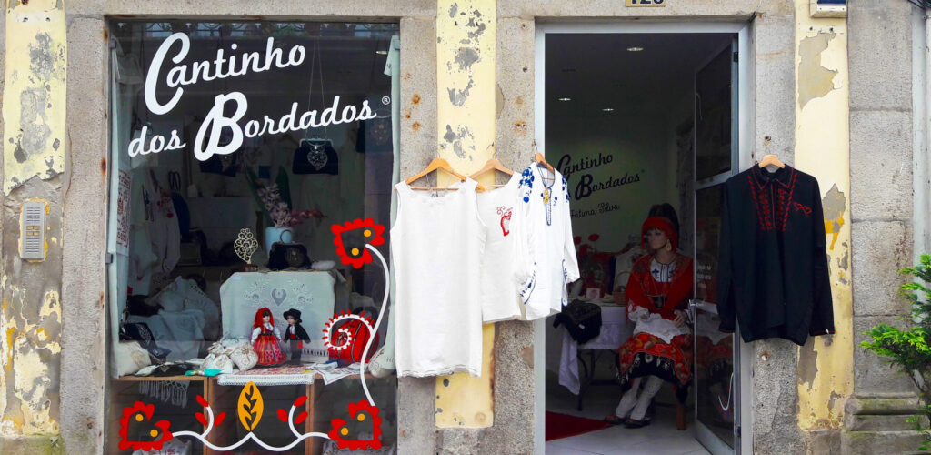 Boutique de bordados à Viana do Castelo