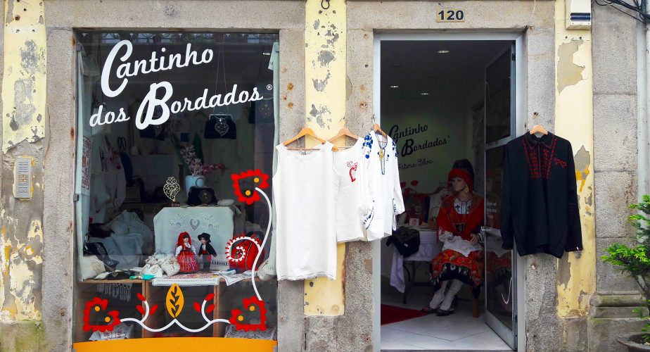Boutique de bordados à Viana do Castelo