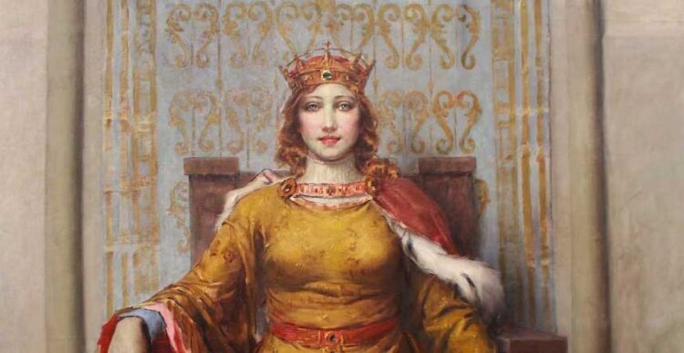Reine Leonor, par l'artiste peintre José Malhoa