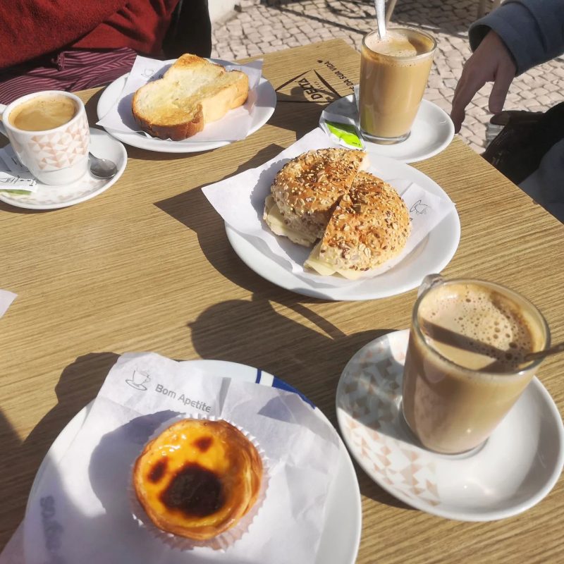 Petit-déjeuner au Portugal