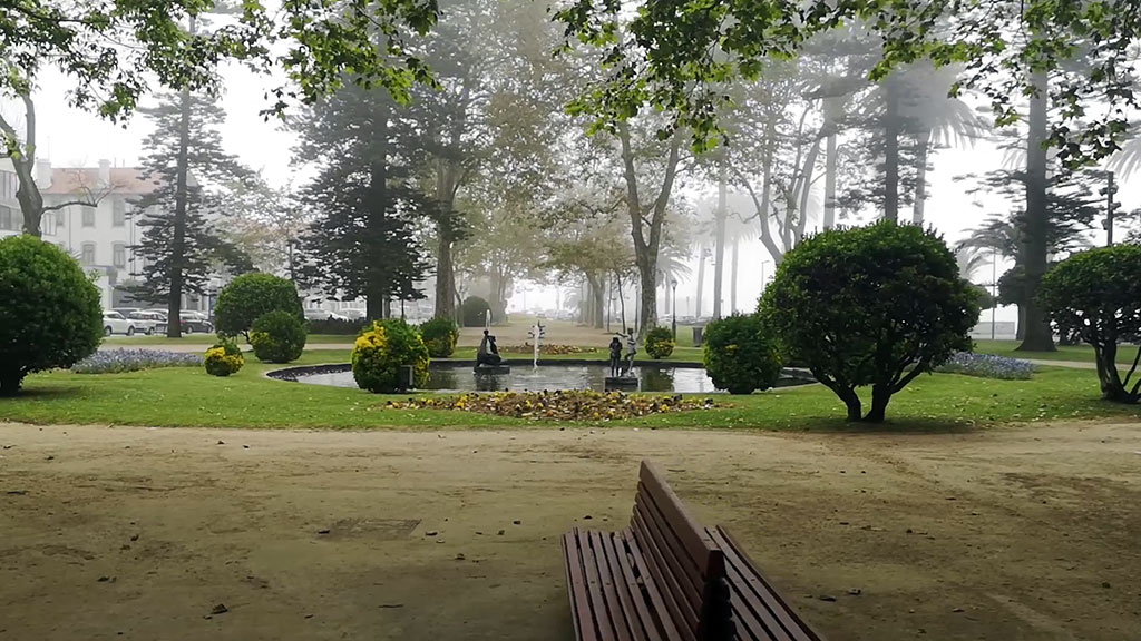 Passeio Alegre, un jardin de Porto