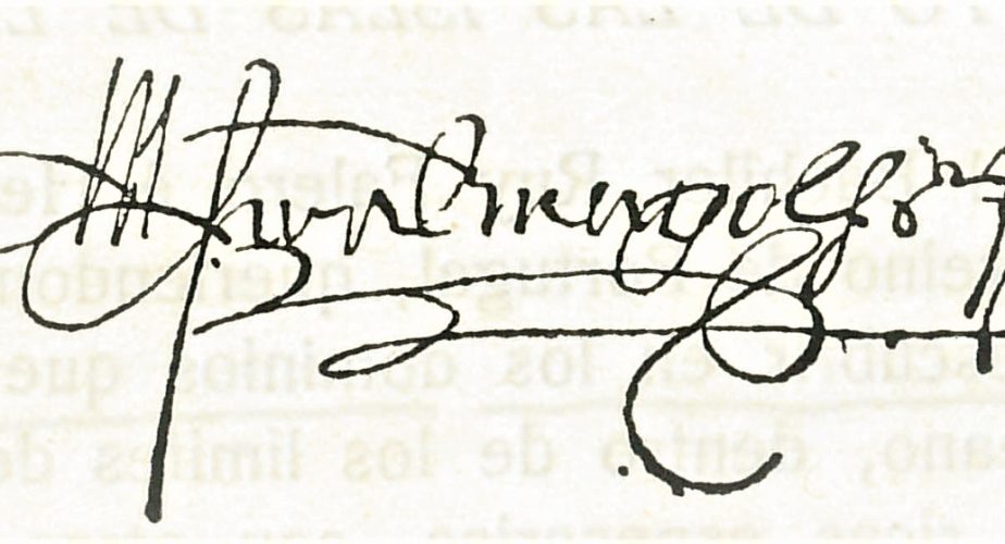 signature de Magellan