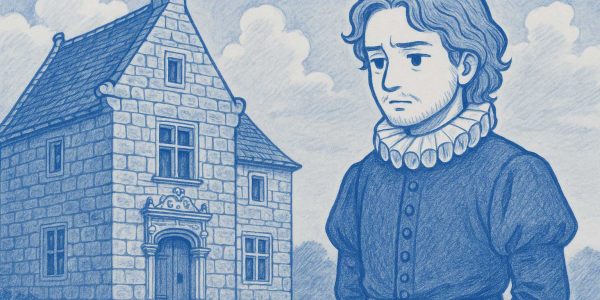 D: Antonio devant sa maison à Roscoff