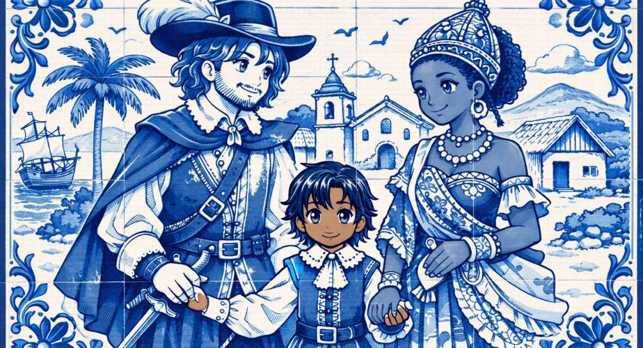 Couple portugais métis