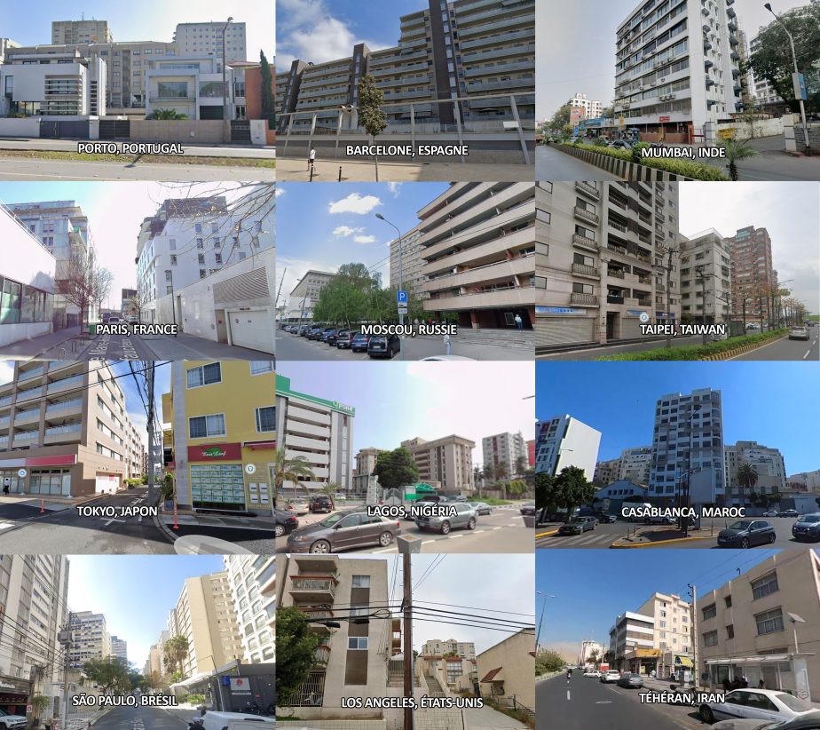 maisons identiques partout