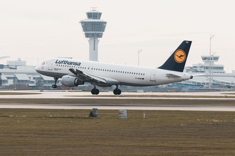 Avion de Lufthansa